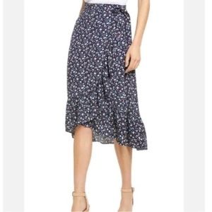NWT Madewell woman’s wrap skirt size 4